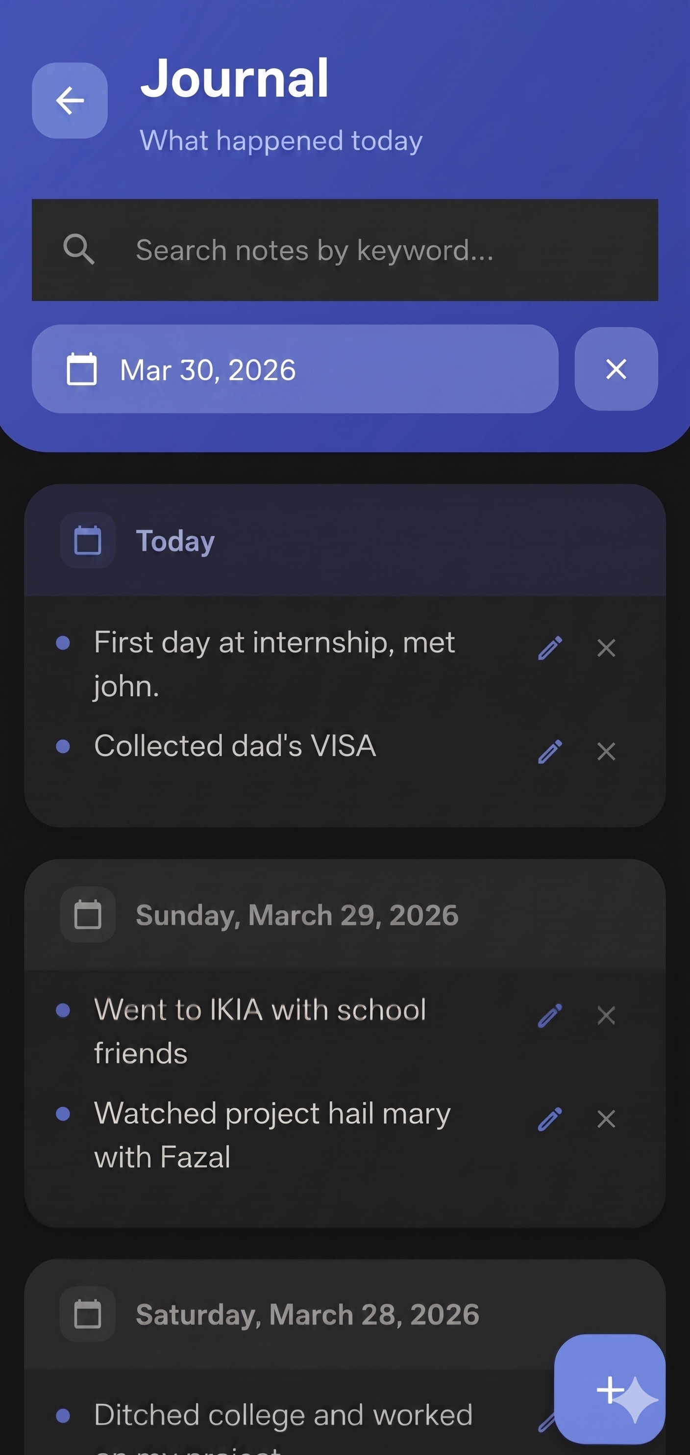 Journal